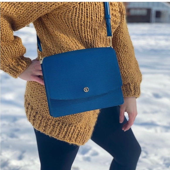 Used Authentic Louis Vuitton Vintage Epi Grenelle Toledo - Picture 2 of 6